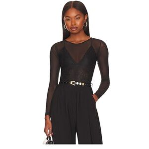All Saints Nyla Lace Bodysuit